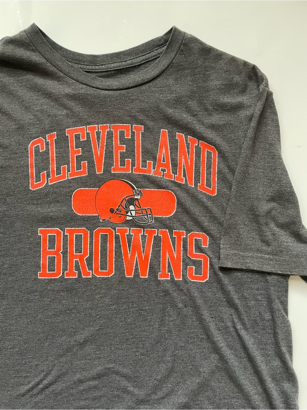 Men’s NFL Cleveland Browns Grey T-Shirt Size L